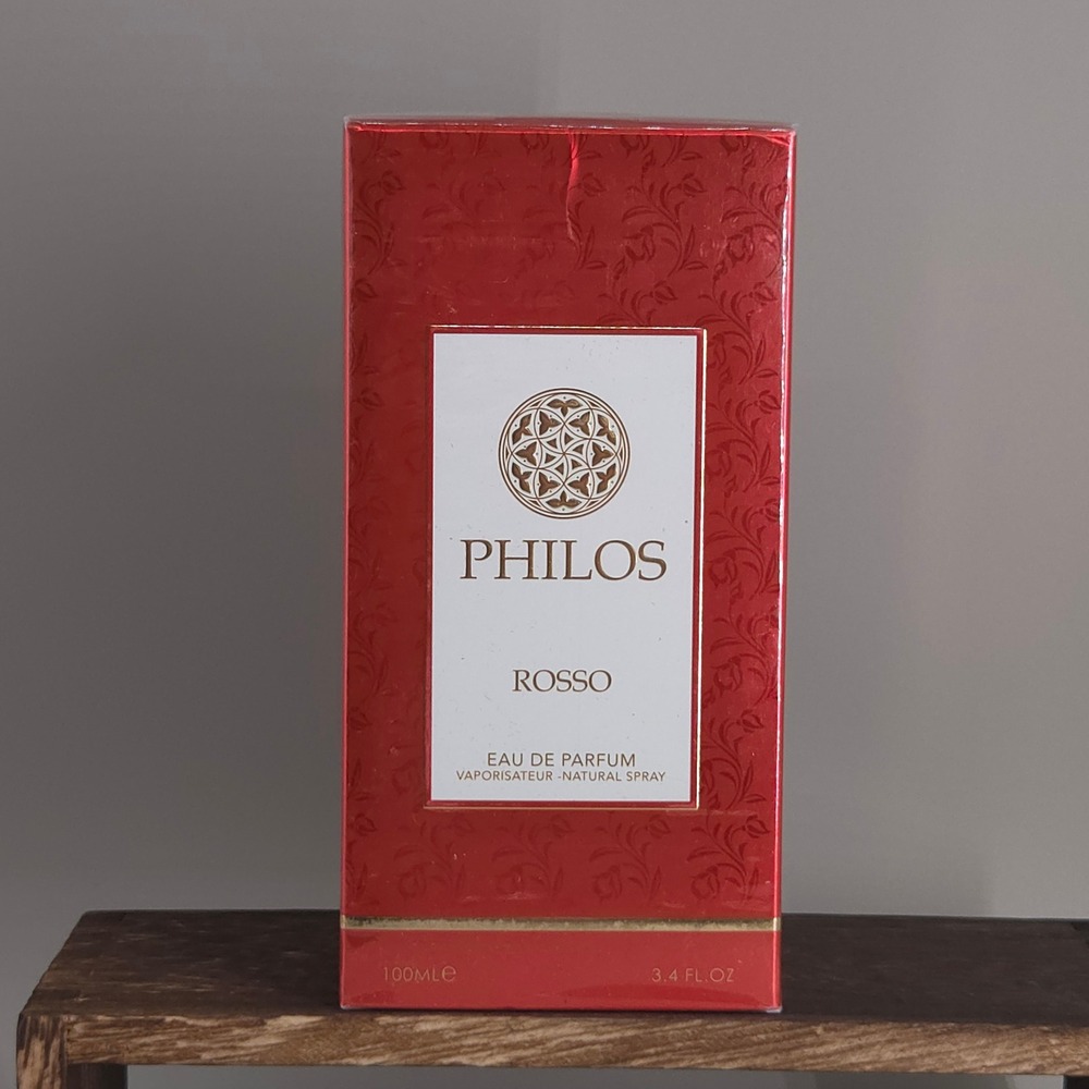 Maison Alhambra Philos Rosso Eau De Parfum Unisex 100ml 3.4oz Fragrance Spray